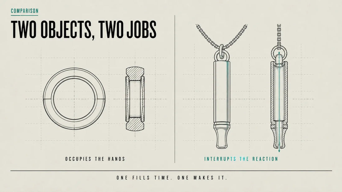 Fidget Rings vs a Habit Anchor: What Is Actually Different - Dufelo