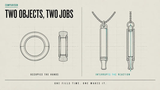 Fidget Rings vs a Habit Anchor: What Is Actually Different - Dufelo