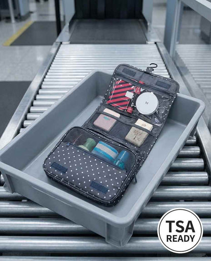 Hanging Multipurpose Foldable Toiletry Bag. Waterproof · TSA Ready · 152g - Dufelo